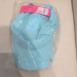 Lilly Pulitzer Blue Ibiza Run Around Hat NWT